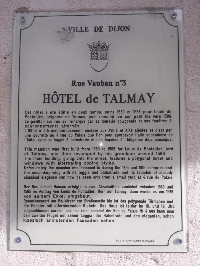 Le Palais Apartman Dijon Kültér fotó